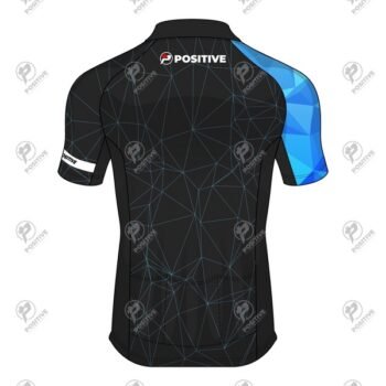 Positive P Series Blue Zip Up Cycling Jersey