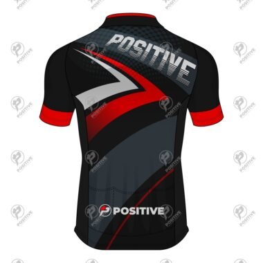 Positive C3 Printed Short Sleeve Cycling Jersey