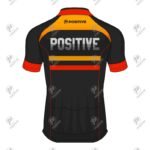 Positive C7 Half Sleeve Stripe Printed Cycling Jersey