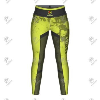 Positive Women Grunge Printed Yoga Leggings