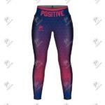 Positive Rings Sublimation Printed Women Yoga Leggings