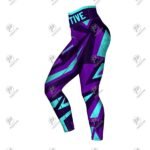 Positive Women Custom Abstract Printed Yoga Leggings