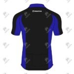 Positive Black & Blue Two Tone Short Sleeve Cycling Jersey