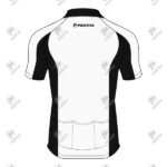 Positive Red & White Inverse Tone Short Sleeve Cycling Jersey