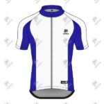 Positive Red & White Inverse Tone Short Sleeve Cycling Jersey