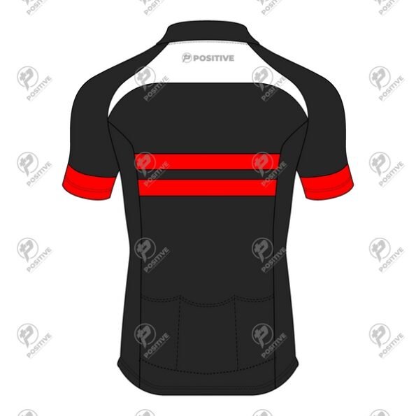 Positive Raglan Short Sleeve Tri Color Pro Cycling Jersey