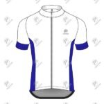 Positive Two Color Classic Short Sleeve Cycling Jersey