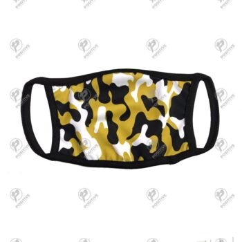 Custom Printed Stretch Lycra Fabric Face Mask