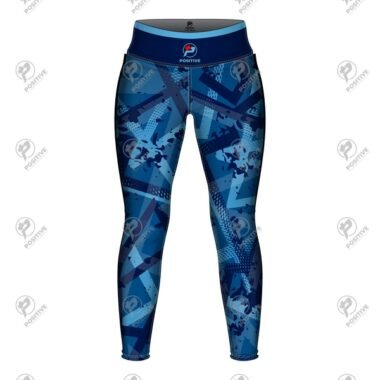 Positive Women Wheel Camo Digital Printed Yoga Leggings