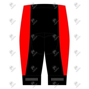 Positive Red & Black Tour Performance Padded Cycling Shorts