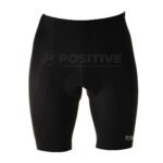 Positive Black Chamois Padded Long Inseam Cycling Shorts