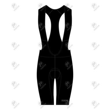 Positive Black Elite Cycling Bib Shorts