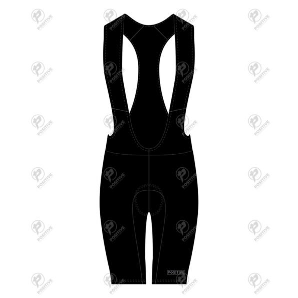 Positive Black Elite Cycling Bib Shorts