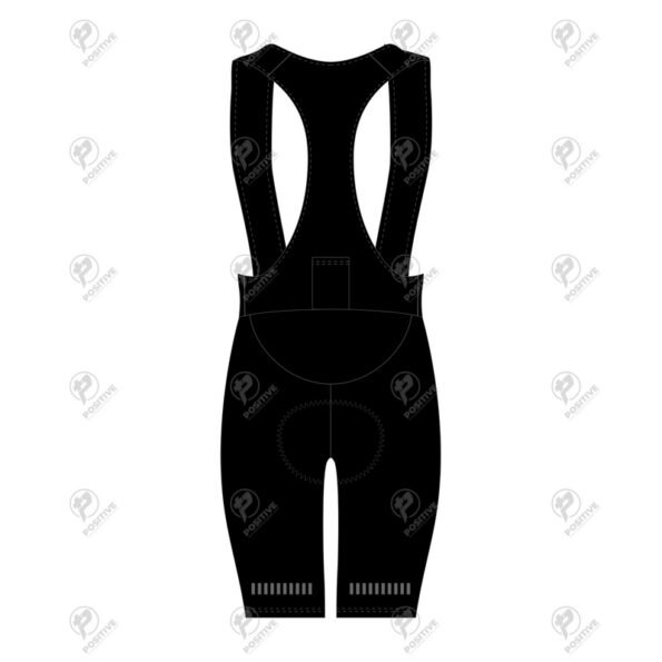 Positive Black Elite Cycling Bib Shorts