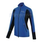 Positive Windproof Black & Blue Softshell Cycling Jacket