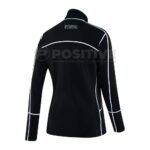 Positive Windproof Contrast Stitch Black Softshell Cycling Jacket