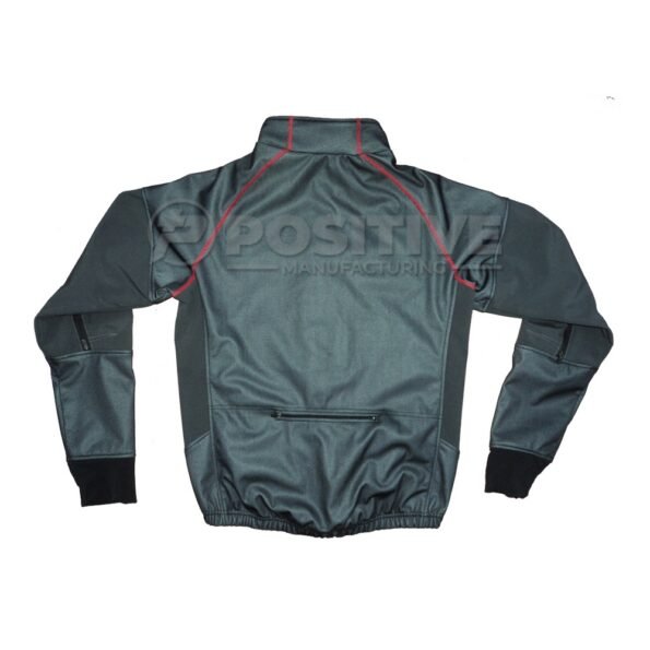 Positive Wind Stopper Black & Grey Winter Cycling Jacket