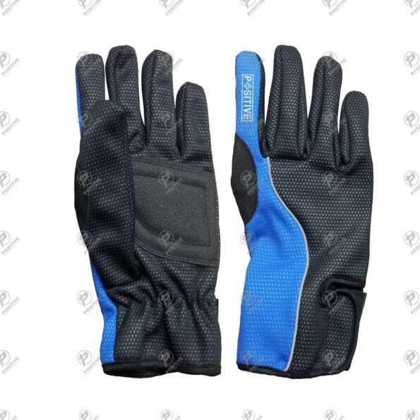 Positive Textured Windproof Fabric Winter Cycling Gloves