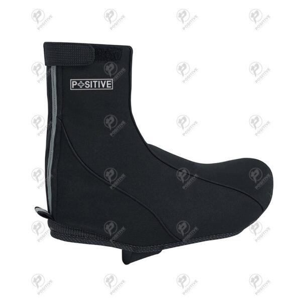 Positive Windproof Black Winter Softshell Shoe Covers