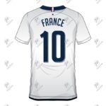 Positive Custom Club Team Logo Printed France Soccer Jersey