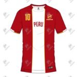 Positive Custom Club Team Design Printed Peru Soccer Jersey