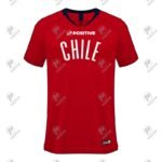 Positive Custom Printed V-Neck Raglan Chile Team Soccer Jersey
