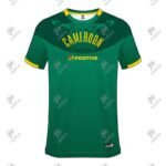 Positive Custom Printed Cameroon Team Soccer Jersey