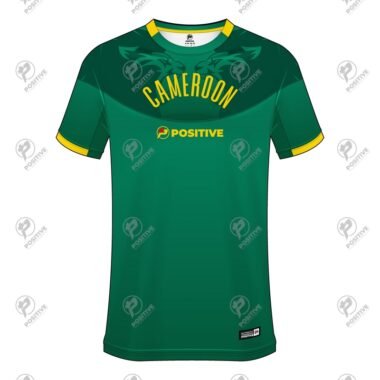 Positive Custom Printed Cameroon Team Soccer Jersey