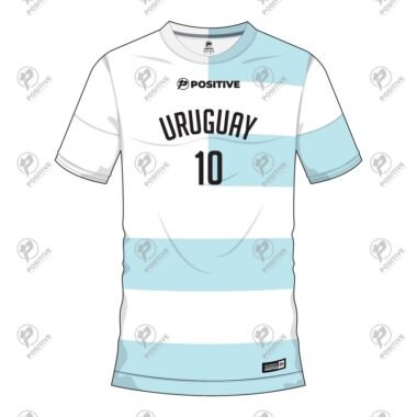 Positive Custom Design Printed Uruguay Team Soccer Jersey