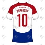Positive Custom Design Printed Paraguay Team Soccer Jersey