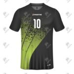 Black & Green Customized Club Branded Cheap Soccer Jersey