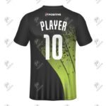 Black & Green Customized Club Branded Cheap Soccer Jersey