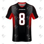 Club Team Name Printed Short Sleeve Soccer Uniform Jersey