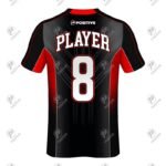 Club Team Name Printed Short Sleeve Soccer Uniform Jersey