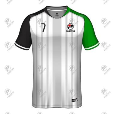 White Personalized Club Team Logo Printed Cheap Soccer Jersey