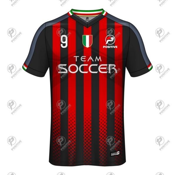 Italian Club Sublimation Printed Soccer Team Uniform Jersey