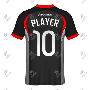 Raglan Short Sleeve Personalized Logo Printed Soccer Jersey