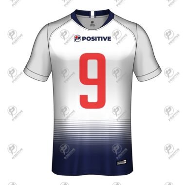 Customized Name & Number Printed Soccer Uniform Jersey