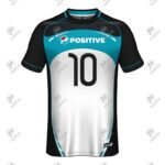 Club Team Name Branded Custom Printed Soccer Interlock Jersey