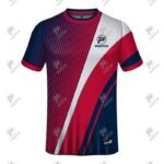 Customized Team Name Printed Round Neck Soccer Jersey