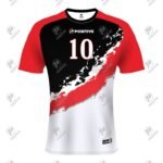 Custom Team Name Printed Short Sleeve Football Jersey