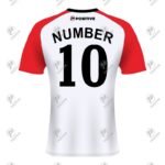 Custom Team Name Printed Short Sleeve Football Jersey