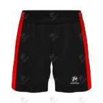 Positive Contrast Panel Quick Dry Basic Athletic Soccer Shorts