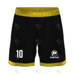 Positive Two Color Custom Logo Soccer Uniform Shorts