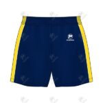 Positive Contrast Panel Short Length Soccer Shorts