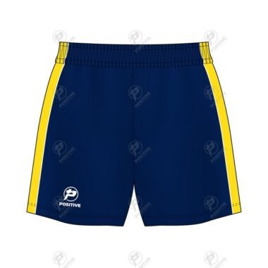 Positive Customized Tri Color Short Length Athletic Soccer Shorts