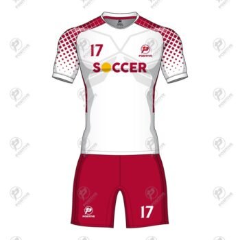 Positive Custom Team Logo & Number Printed Soccer Uniform Kit