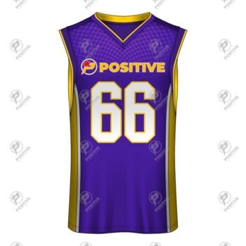 Positive James 66 V-Neck Basketball Jerseys