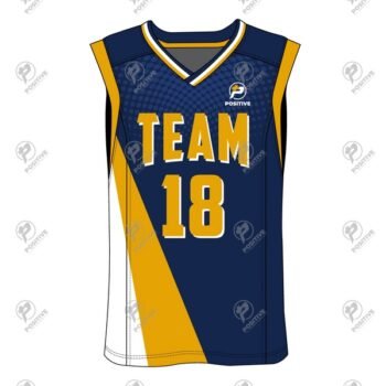 Positive Team 18 Blue Combo Basketball Jerseys