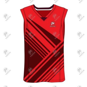 Positive Team 12 V-Neck Trim Basketball Jerseys